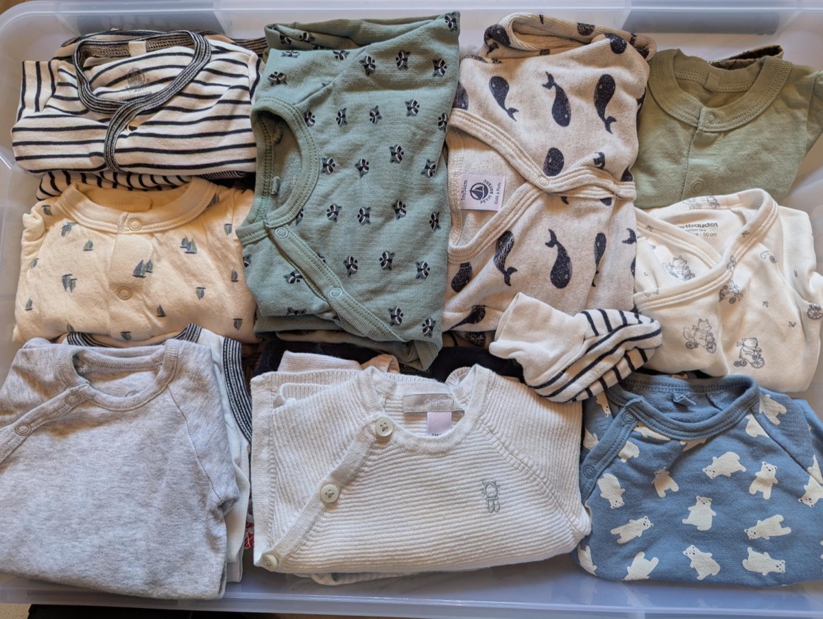 Cagnotte vêtements pour bébé